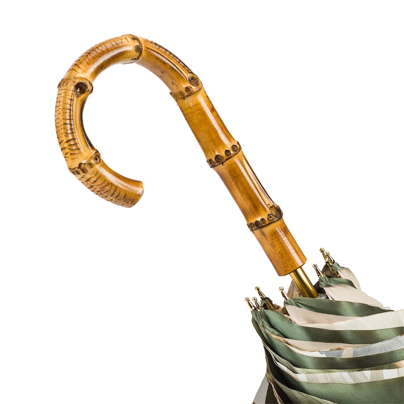 Tropische paraplu met bamboe handvat - Paraplu