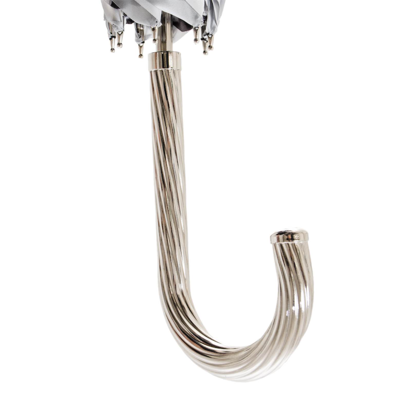 Paraplu met grijze parels en luipaardprint - Paraplu