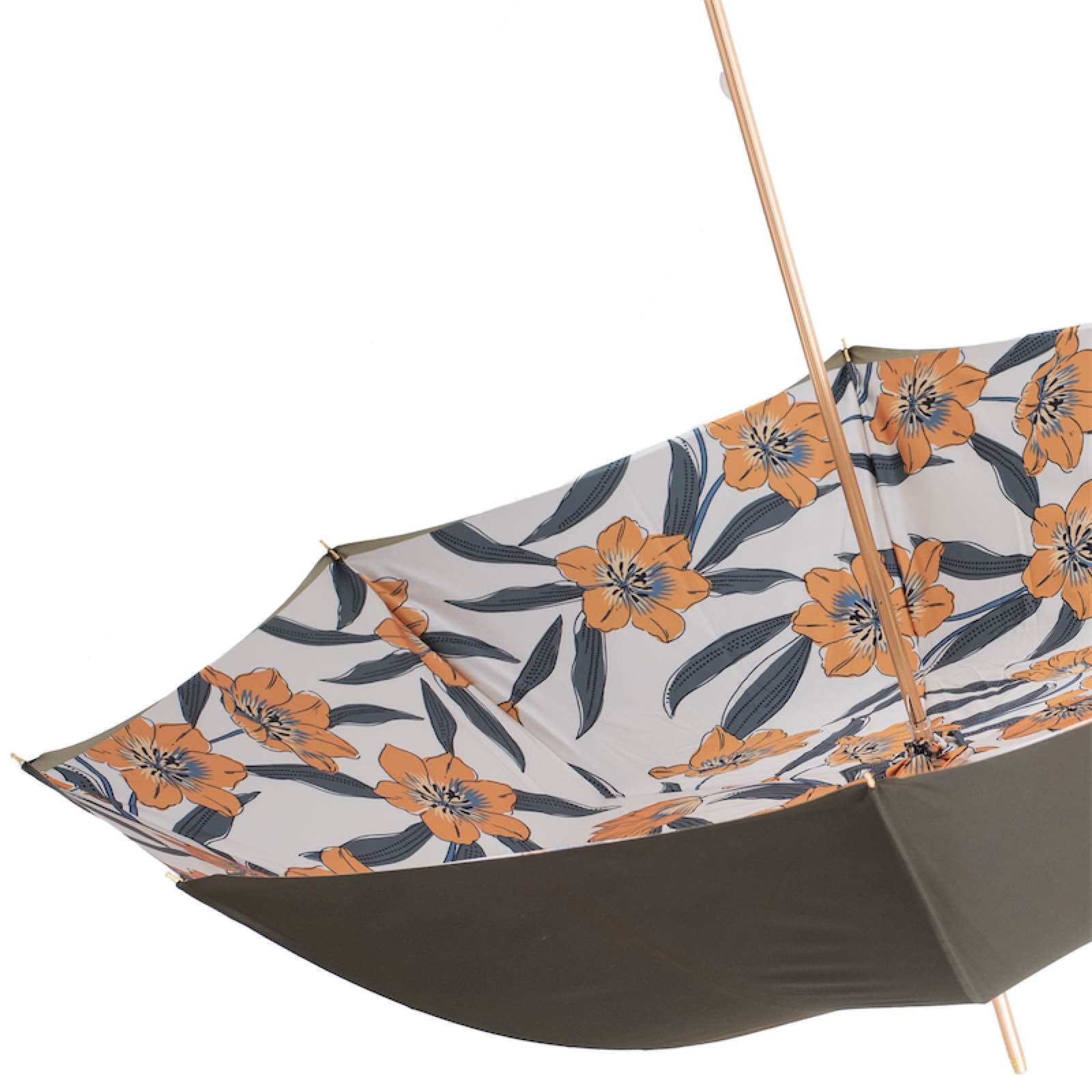 Paraplu met gele bloemen - Paraplu