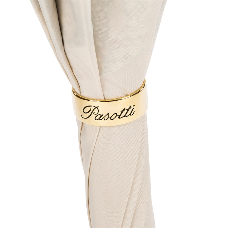 Vintage parelmoeren paraplu dubbele doek - paraplu