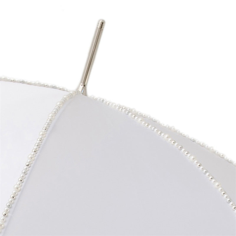Bruiloft Paraplu met Witte Parels - Paraplu
