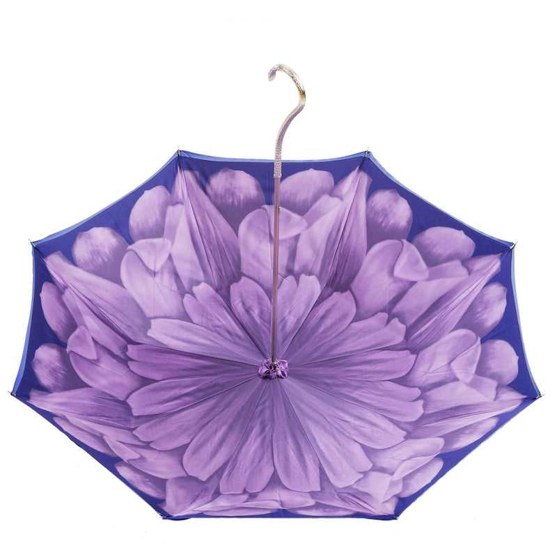 Paarse Dahlia Paraplu Dubbele Doek - Paraplu