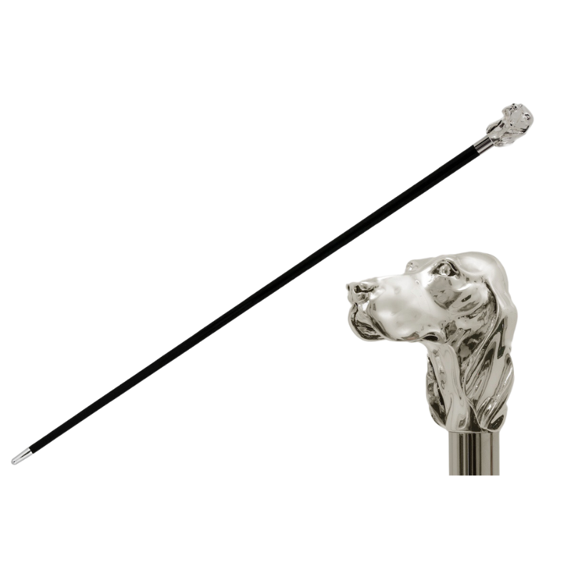 Silver Dog Cane - Canes