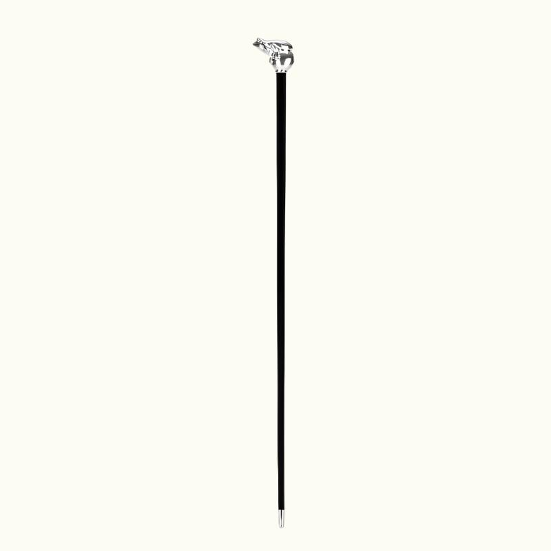 Silver Frog Cane - Canes
