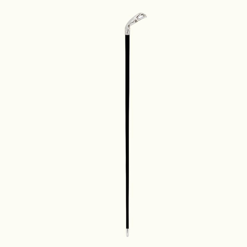 Silver Greyhound Cane - Canes