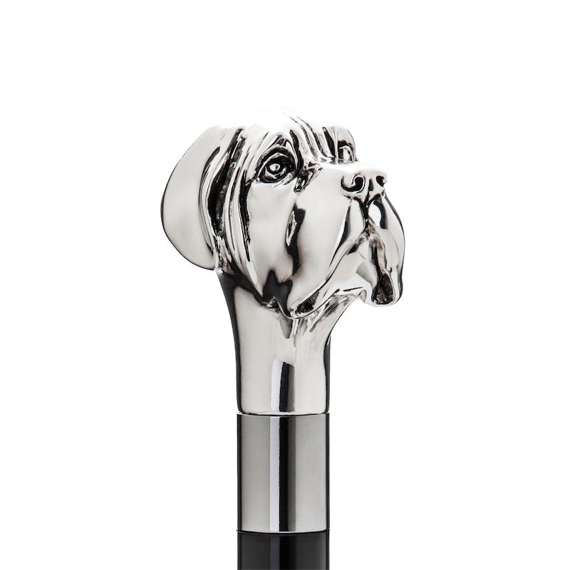 Silver Labrador Cane - Canes
