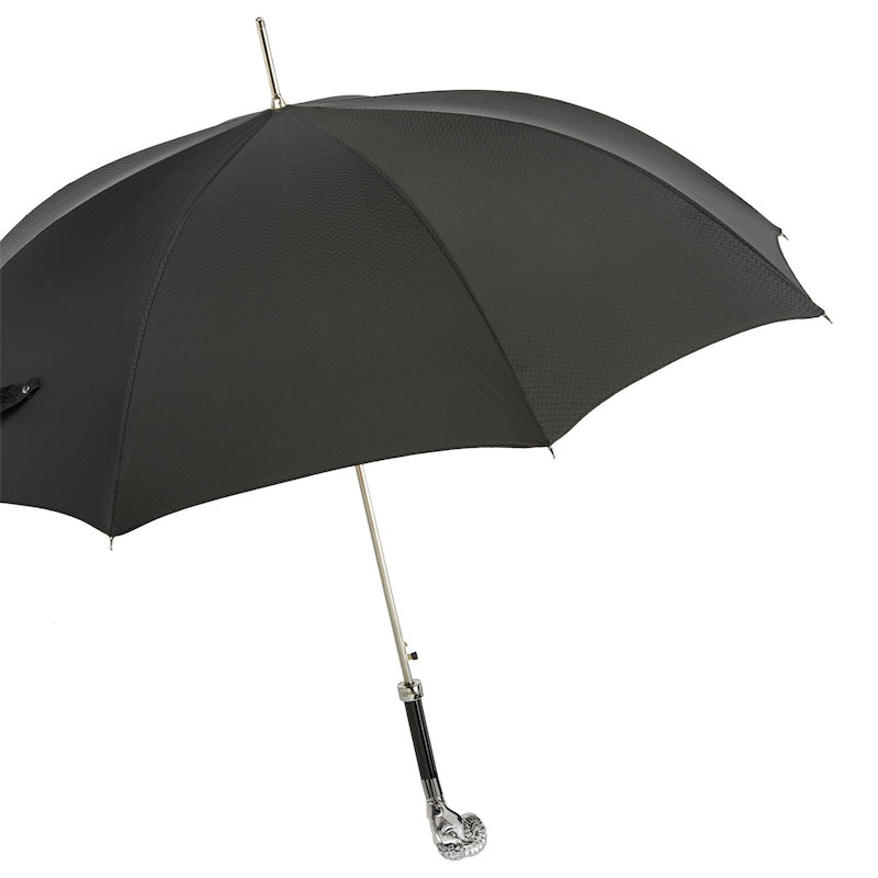 Zilveren Ram Luxe Paraplu - Paraplu
