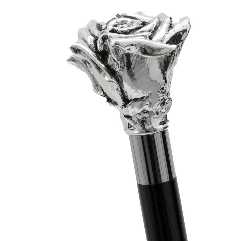 Silver Rose Cane - Canes
