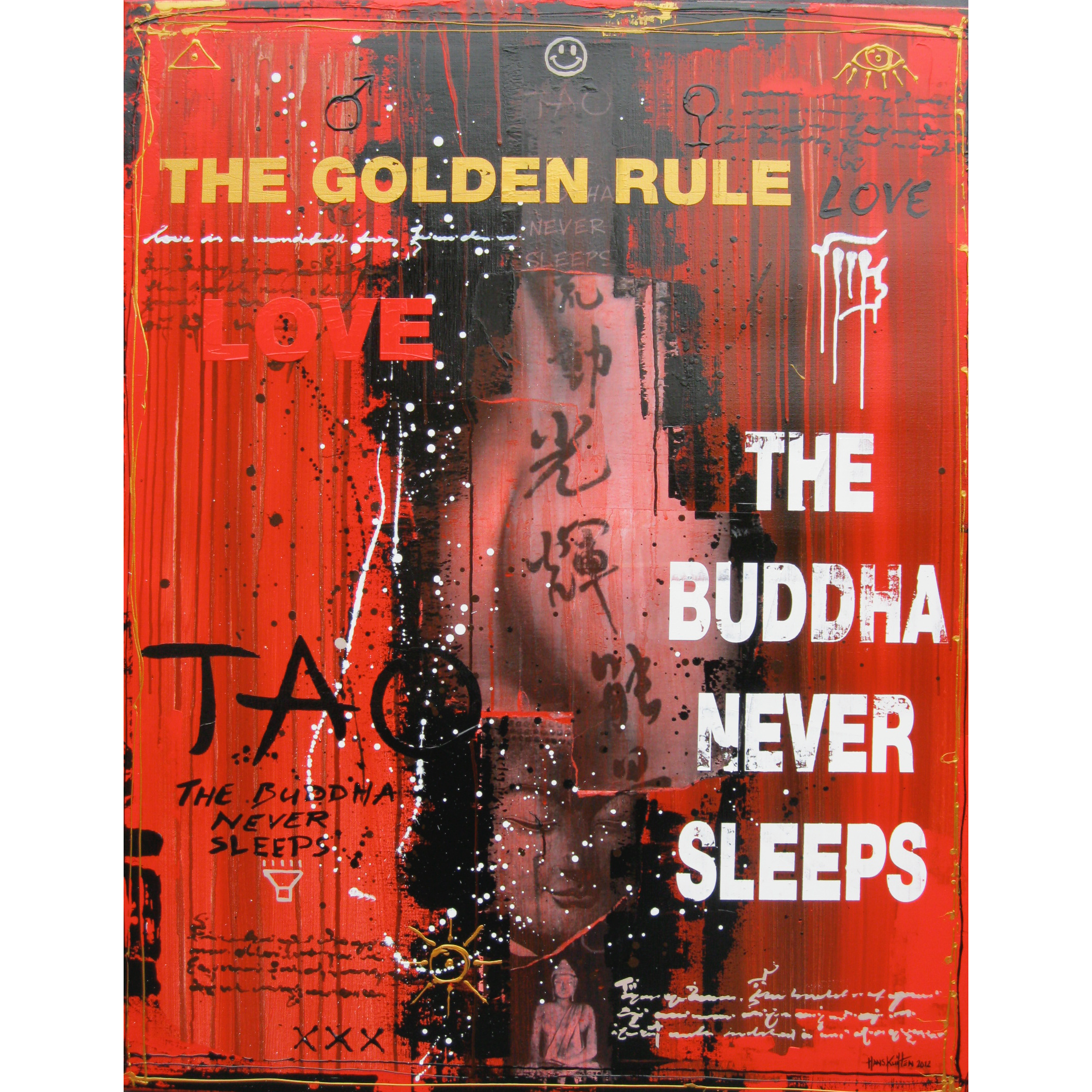 De Boeddha slaapt nooit | Hans Kuijten | Kunst Wonders of Luxury