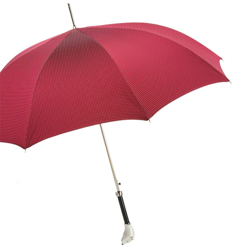 Umbrella with Enameled Bear - Umbrella