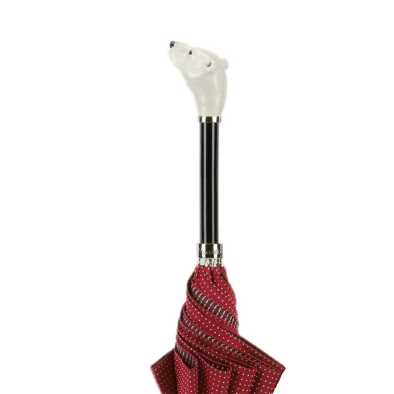 Umbrella with Enameled Bear - Umbrella