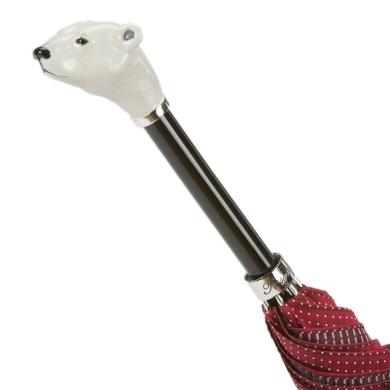 Umbrella with Enameled Bear - Umbrella