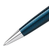 Ballpoint Pen of midsize blue by Montblanc Meisterstuck solitaire 