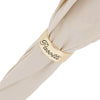 Exclusive Luxury black stripes Ivory Umbrella by Prasotti