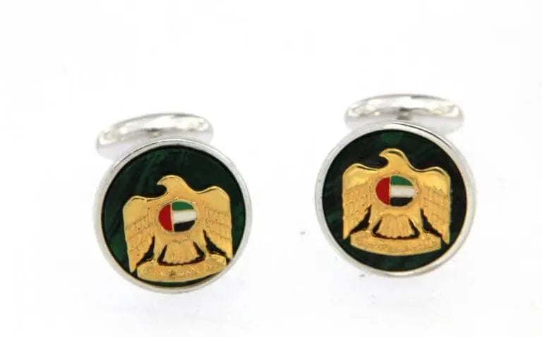 Sterling Silver and Gold Plated Silver Cufflinks