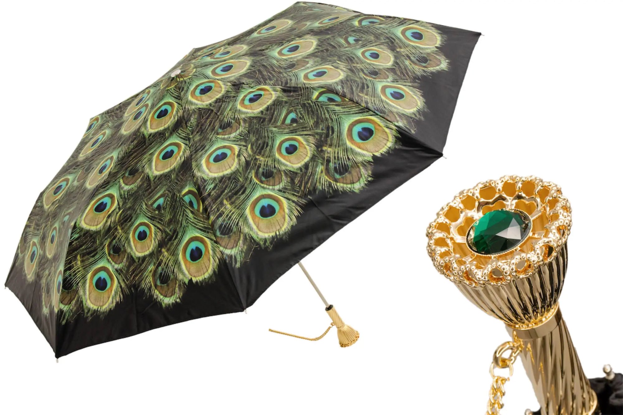 Peacock Folding Umbrella 