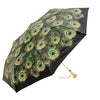 Luxe opvouwbare paraplu met pauw van Pasotti