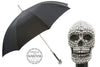 Luxury Umbrella with Swarovski Skull Handle