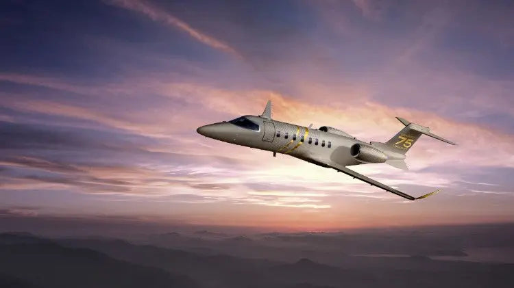 Super Light Jet Bombardier Learjet-75 XP Jet Maximum-flight time 4:45H