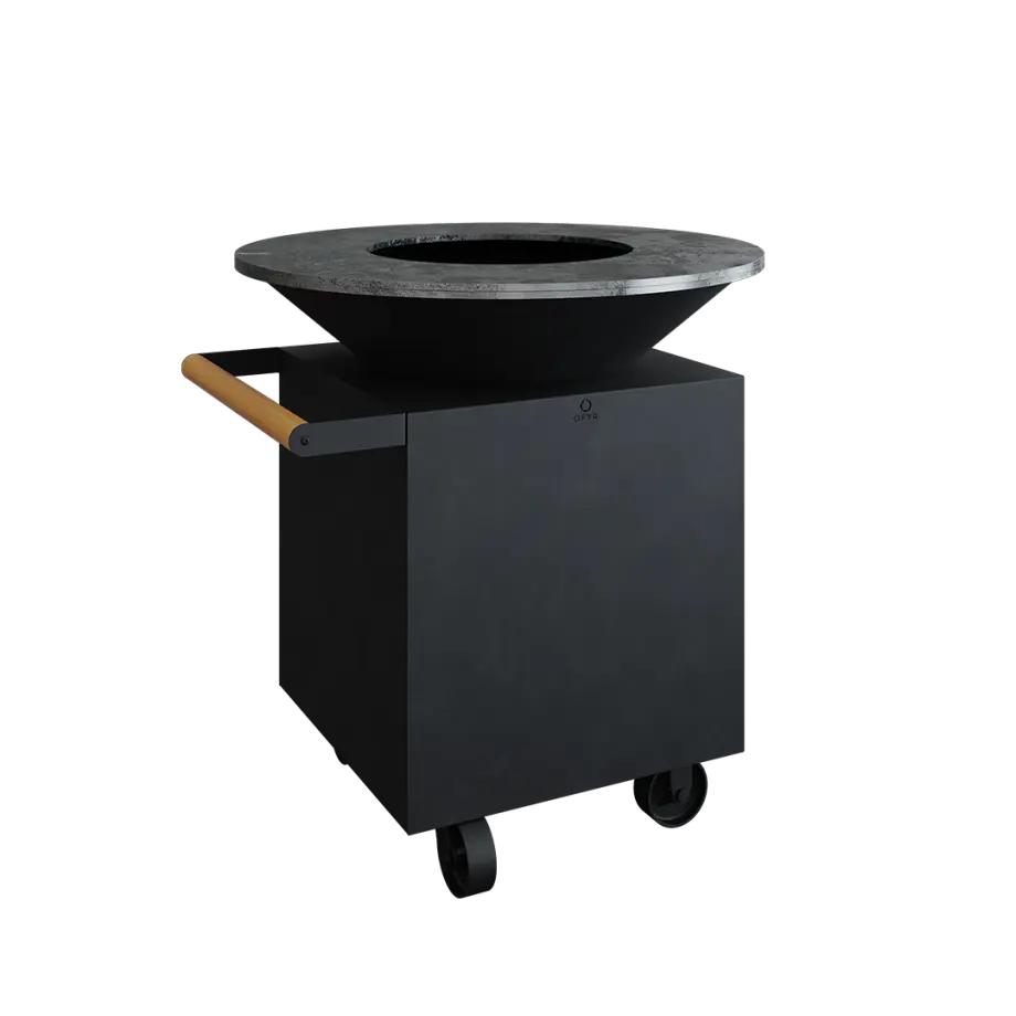 OFYR Barbecue Grill Black classic cooking unit by wonders of Luxury
