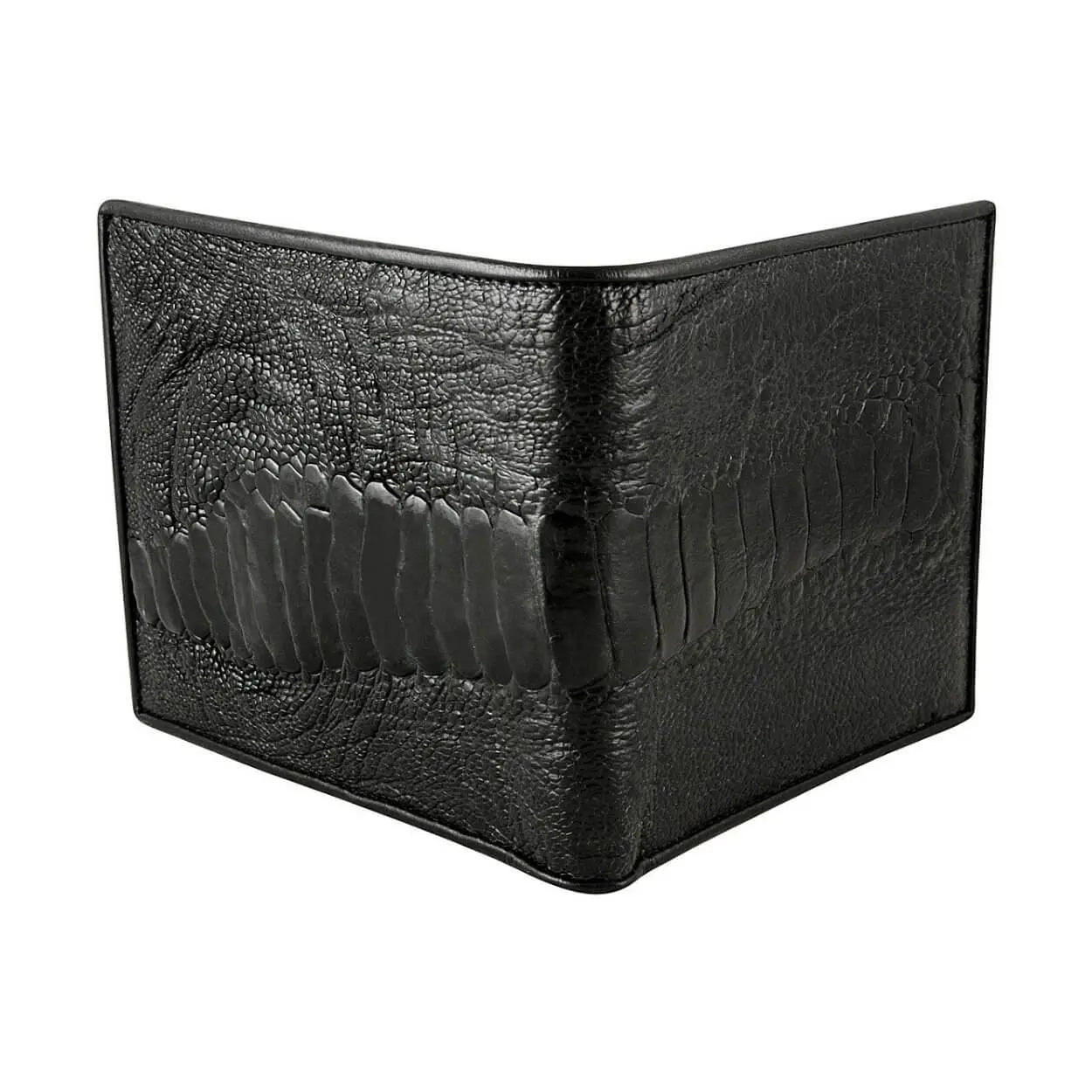Genuine Ostrich Leather Wallet by DeLeo One