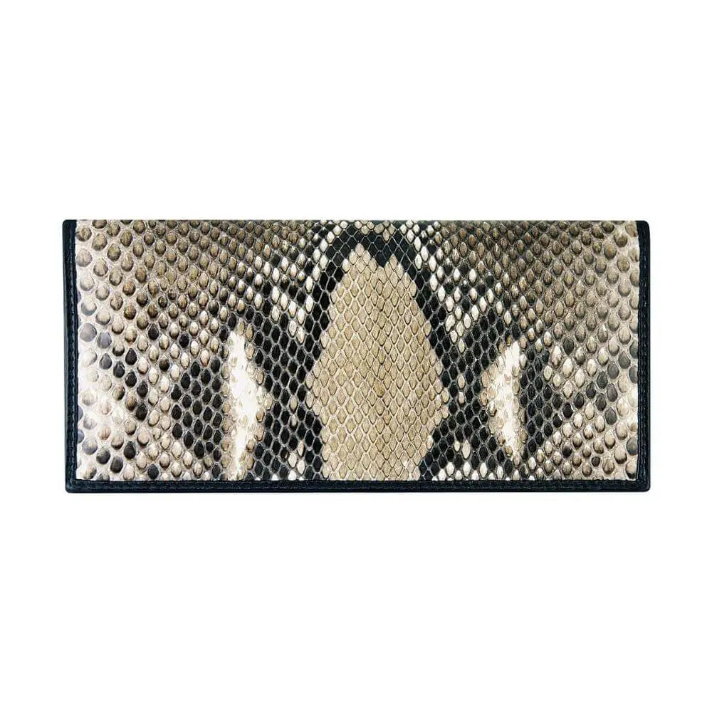 Long Size Python Leather Wallet by DeLeo One
