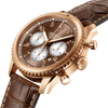 Wrist watch with self-winding 43 mm